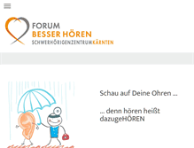 Tablet Screenshot of besserhoeren.org
